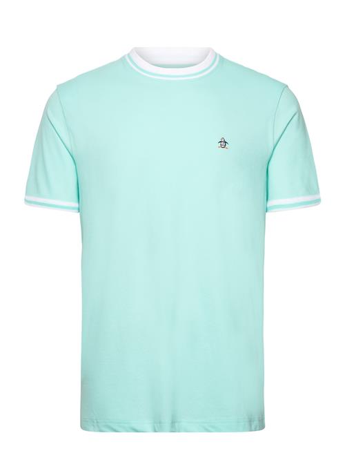 Se Org Piq Tee Ribbed T Original Penguin Blue ved Booztlet