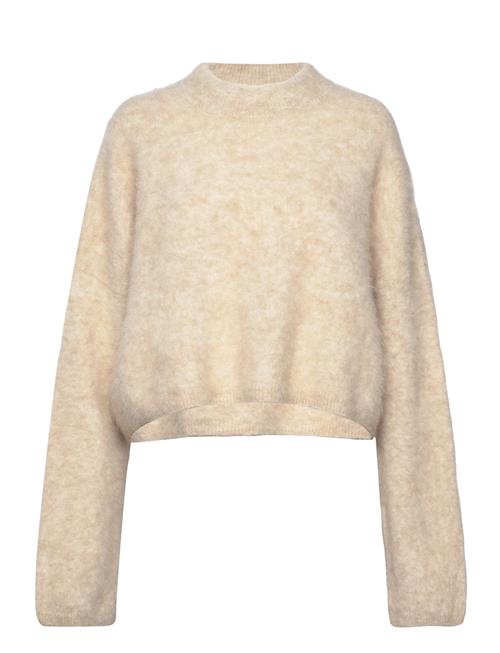 Boxy Alpaca Sweater Hope Beige