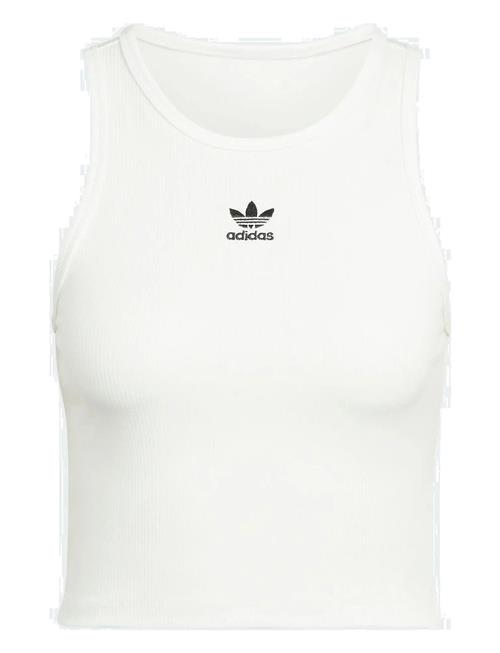 Essentials Rib Tank Top Adidas Originals White