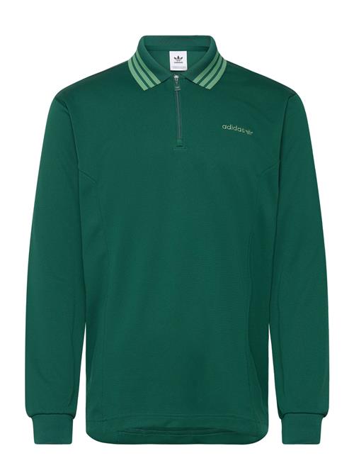 Half-Zip Polo Adidas Originals Green