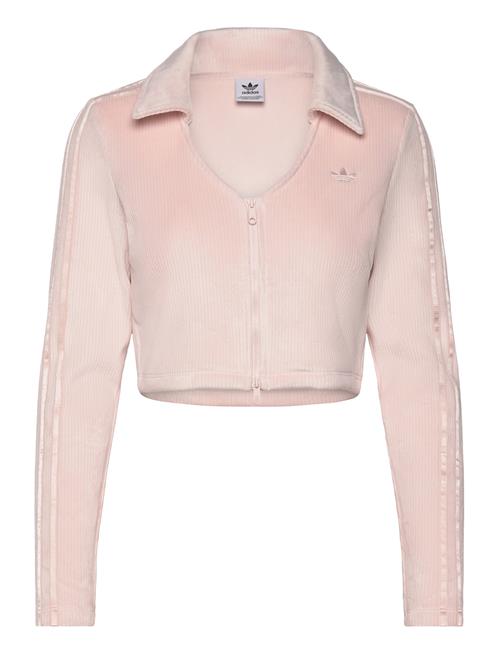 Adidas Originals Rib Cardigan Adidas Originals Pink