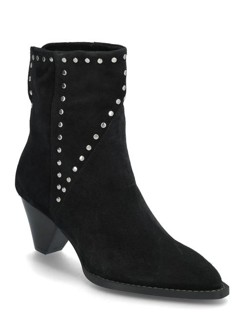 Kaia Studded Suede Boots Dante6 Black