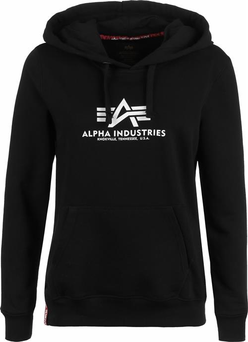 Se ALPHA INDUSTRIES Sweatshirt  rød / sort / hvid ved About You