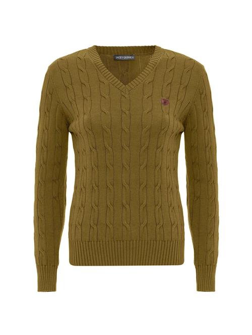 Se Jacey Quinn Pullover 'Joaquin'  oliven ved About You