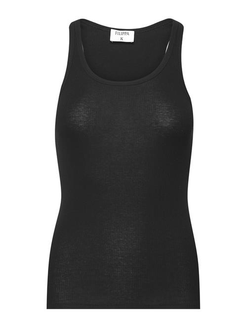 Se Rib Tank Filippa K Black ved Booztlet