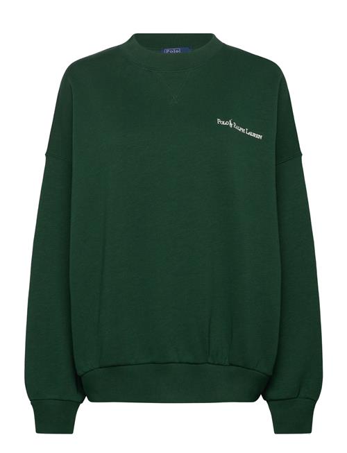 Logo Fleece High-Crewneck Polo Ralph Lauren Green