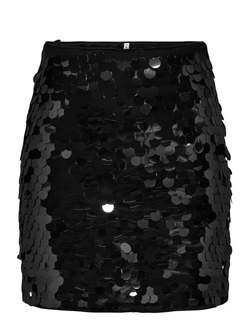 Se Onlnancy Sequin Skirt Jrs ONLY Black ved Booztlet