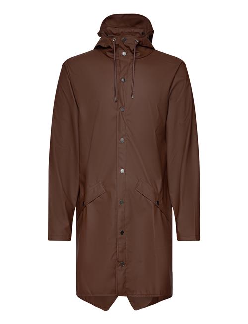 Se Long Jacket W3 Rains Brown ved Booztlet