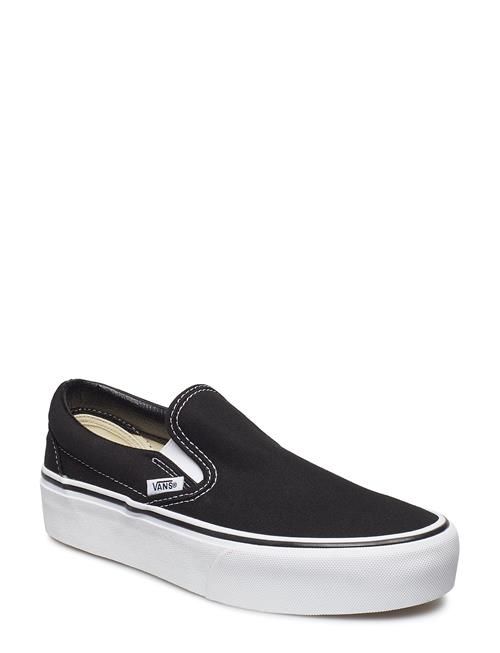 Se Ua Classic Slip-On Platform VANS Black ved Booztlet