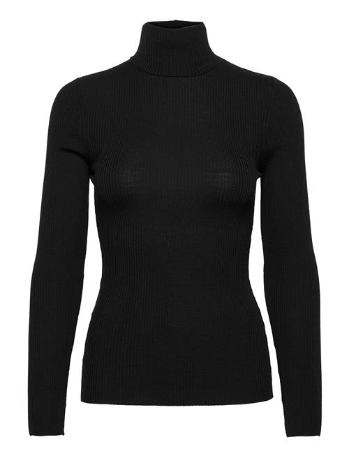 Merino Fine Rib Top Long Sleev Wolford Black