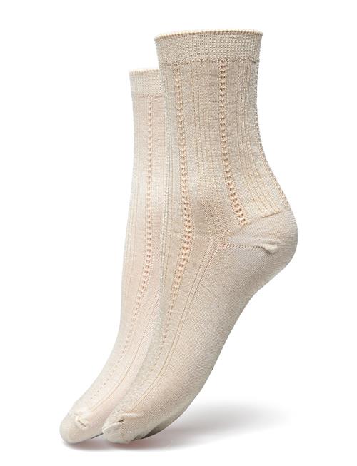 Mix Drake Sock 2 Pack Becksöndergaard Beige