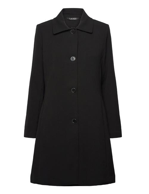 Crepe Coat Lauren Ralph Lauren Black