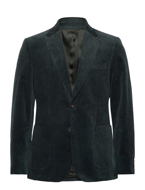 Slim Cord Suit Jacket GANT Green