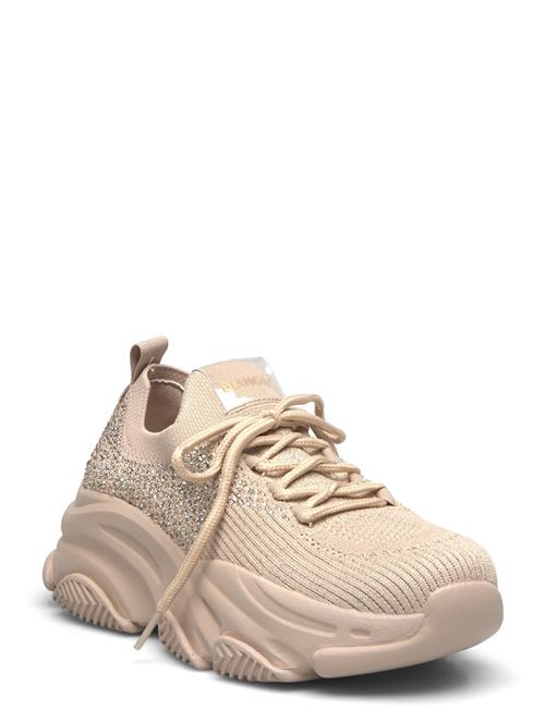 Biavegas Rhinest Sneaker Flyknit Bianco Beige