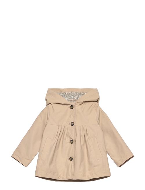 Hooded Jacket Mango Brown