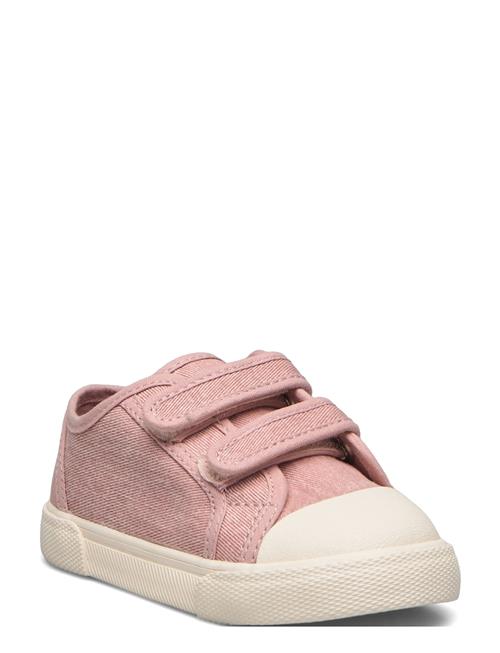 Velcro Fastening Straps Sneakers Mango Pink