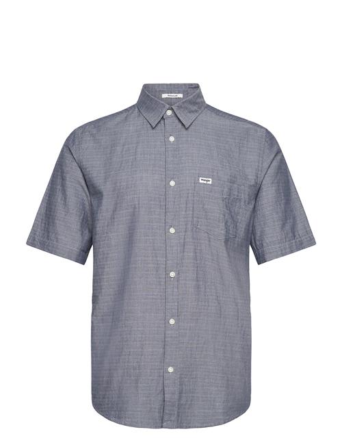 Ss 1 Pkt Shirt Wrangler Navy