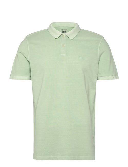 Garment Dye Polo Lee Jeans Green