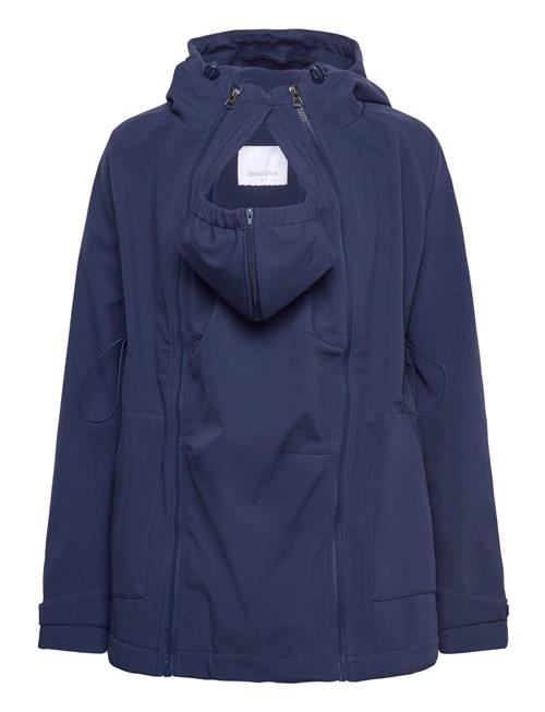 Mlvilma 3In1 Softshell Short Jacket A. Mamalicious Navy