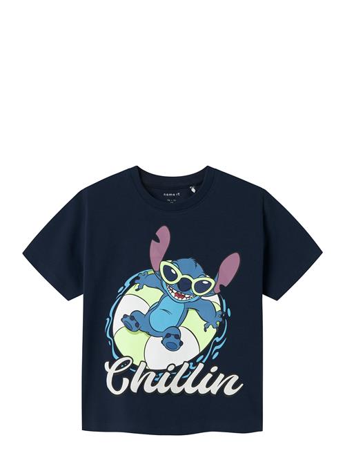 Se Nmmmalix Stitch Nreg Ss Top Wdi Name It Navy ved Booztlet