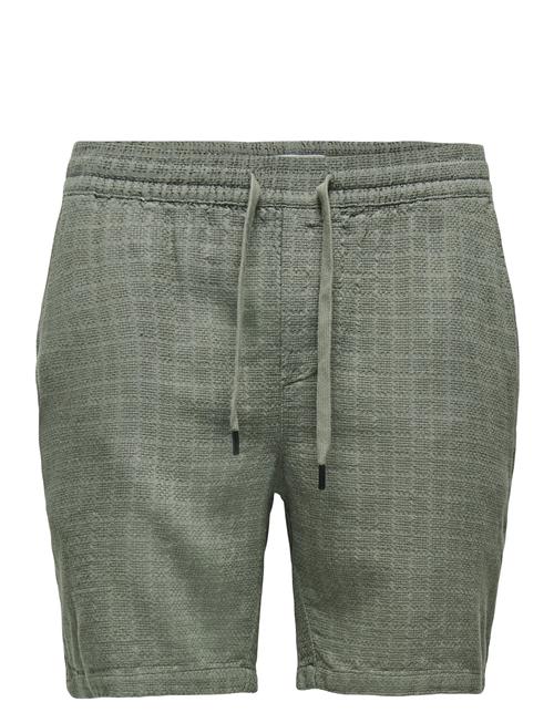 Onstel Linen Latham 0257 Shorts Noos ONLY & SONS Green