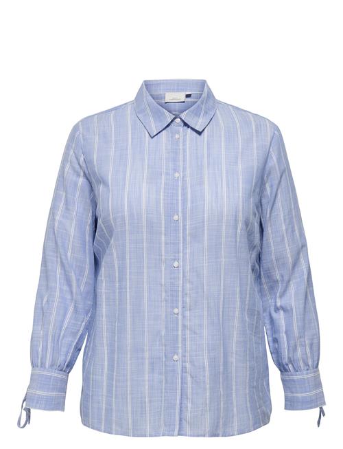 Carcattalina Ls Shirt Yd Wvn ONLY Carmakoma Blue