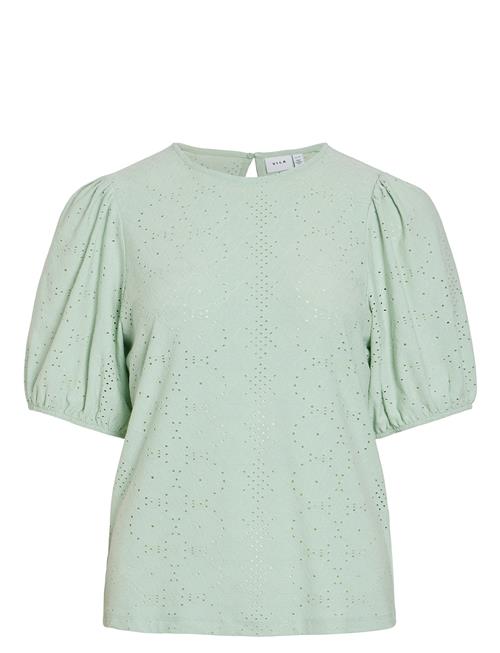 Vikally O-Neck 2/4 Top - Noos Vila Green