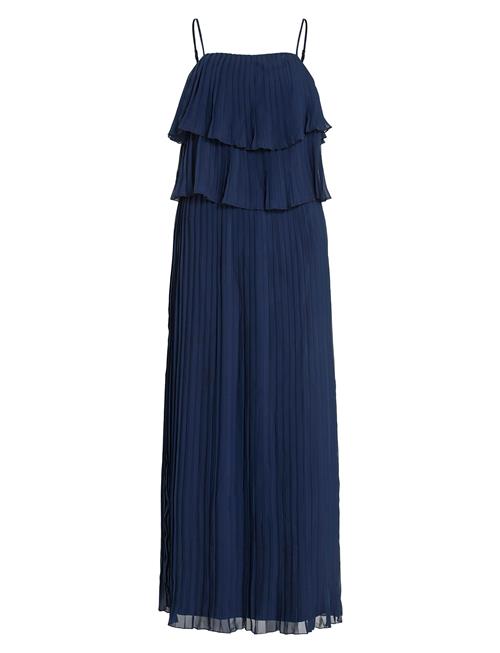 Vichiffan Singlet Pleat Dress - Noos/Dc Vila Navy