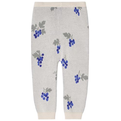 garbo&friends Strikkede Bukser Grapes Ecru 62/68 cm  Hvid  62/68 cm  Unisex