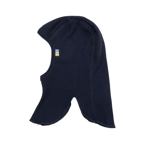 Se Joha Balaclava Enkelt Lag Navy | Marine blå | 45 cm ved Babyshop