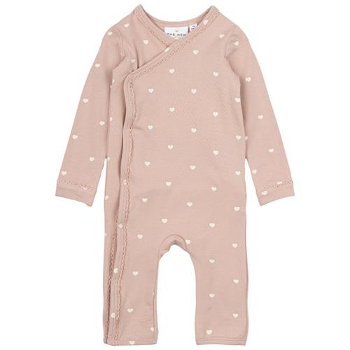 The New Siblings GOTS Nova Wrap Jumpsuit Adobe Rose 56 cm  Lyserød  56 cm  kvinde