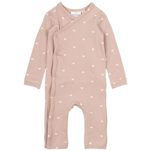 The New Siblings GOTS Nova Wrap Jumpsuit Adobe Rose | Lyserød | 56 cm