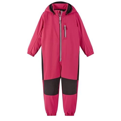 Reima Nurmes Softshell Heldragt Bright Berry 110 cm  Lyserød  110 cm  Unisex
