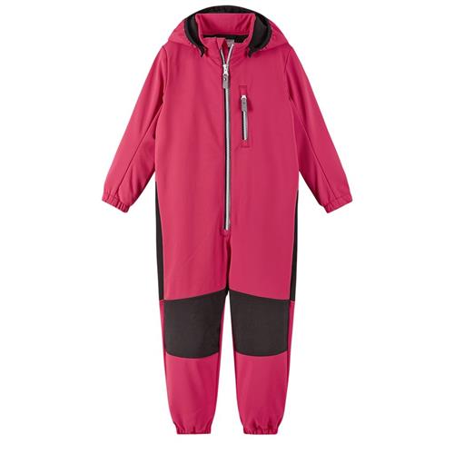 Reima Nurmes Softshell Heldragt Bright Berry | Lyserød | 110 cm