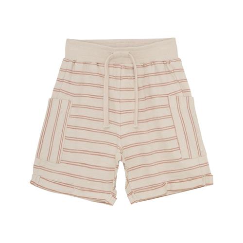 EnFant GOTS Stribede Shorts French Oak | Beige | 116 cm