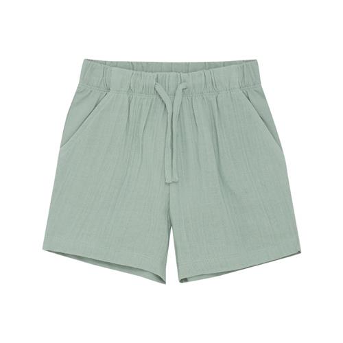 Se EnFant GOTS Shorts I Musselin Jadeite | Grønn | 122 cm ved Babyshop