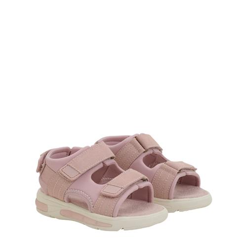 EnFant Velcro Sandaler Med Lys Sepia Rose | Lyserød | 27 EU