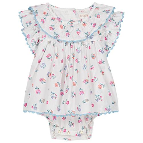 Se Louise Misha Anusha Romper White Felicita Flow | Hvid | 18 months ved Babyshop