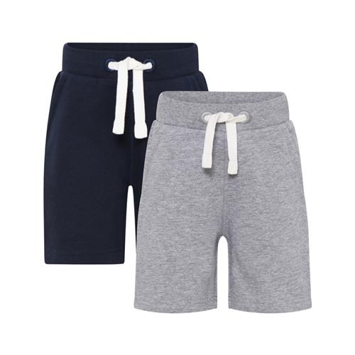 Minymo Basic 53 2-pak Sweatshorts Dark Navy 86 cm  Marineblå  86 cm  mand
