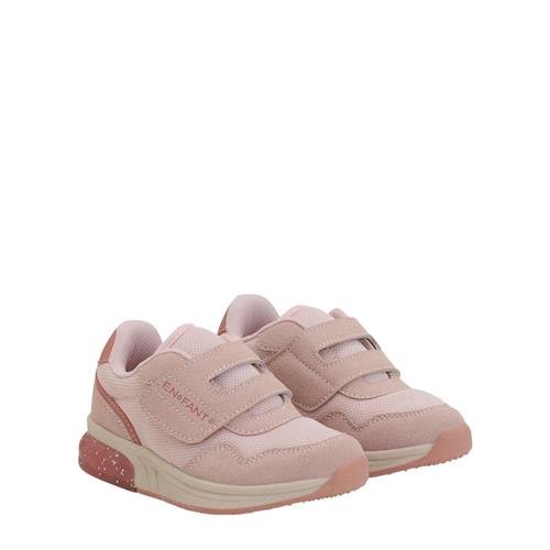 EnFant Velcro Sneakers Med Lys Sepia Rose | Lyserød | 25 EU