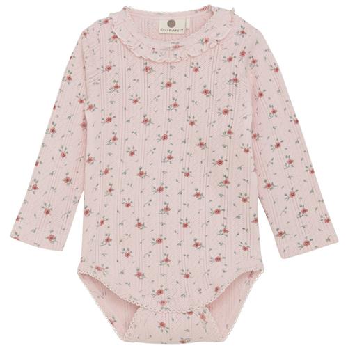 EnFant Pointelle Baby Body Veiled Rose 68 cm  Lyserød  68 cm  kvinde