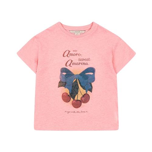 Konges Sløjd Era T-shirt Peony | Lyserød | 5-6 years