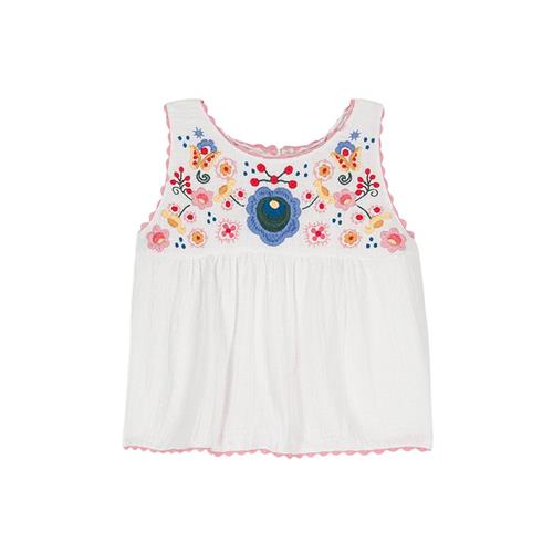 Louise Misha Solenia Bluse White 4 Y  Hvid  4 år  kvinde