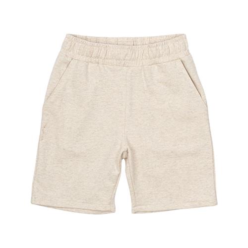 The New Norvalde Sweat Shorts Oatmeal Melange 9-10 Y  Creme  9-10 år  mand