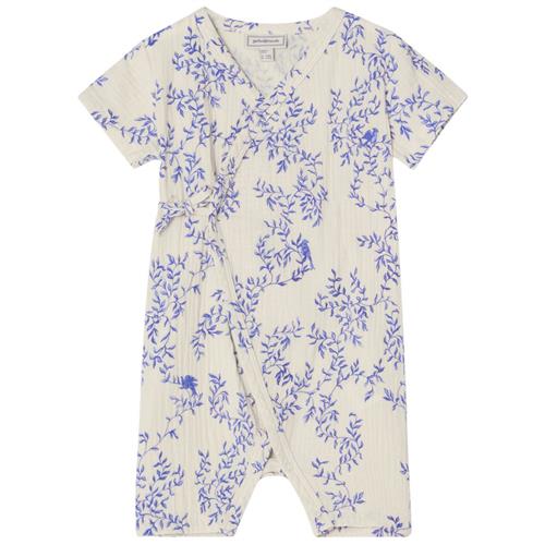 garbo&friends Muslin Onesie Jardim | Blå | 62/68 cm