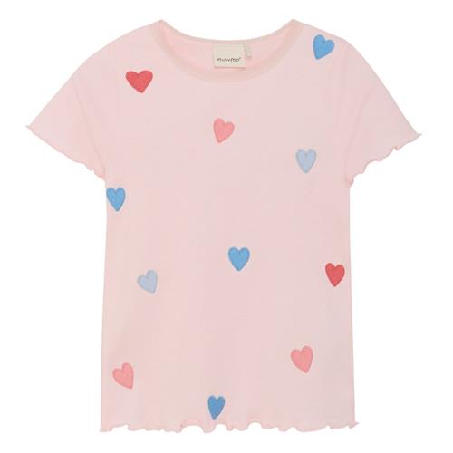 Minymo Ribbet T-shirt Pink Dogwood | Lyserød | 98 cm