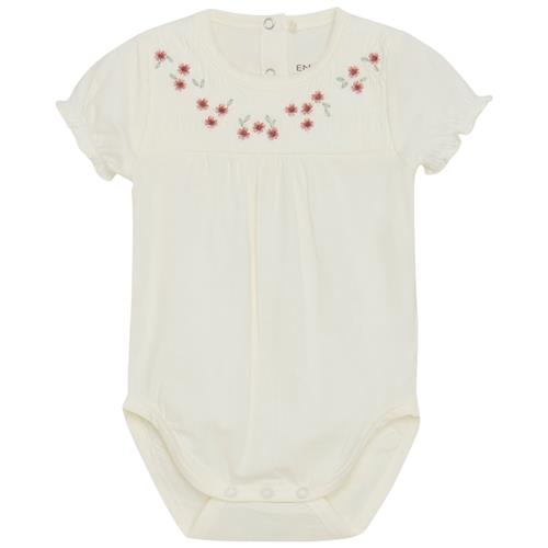 Se EnFant Kortærmet Baby Body Egret | Hvid | 86 cm ved Babyshop