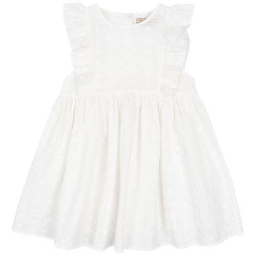 Konges Sløjd Lacey Kjole Optic White | Hvid | 5-6 years