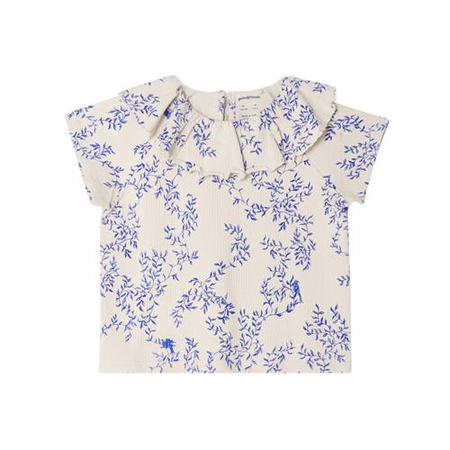 garbo&friends Jersey-bluse Jardim | Blå | 74/80 cm