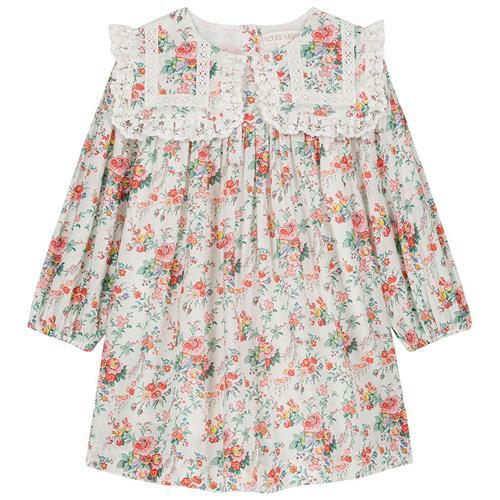 Louise Misha Arinola Kjole Cream Rosa Festa 5 Y  Creme  5 år  kvinde